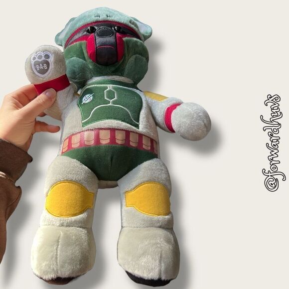 Boba Fett 2016 Retired Build-A-Bear Workshop Plush - Picture 8 of 11